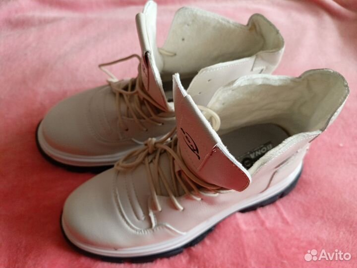 Ботинки кожа 38 размер