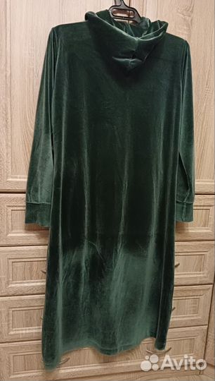 Халат велюровый женский