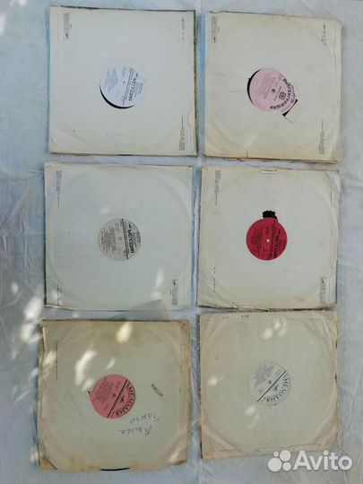 Виниловые пластинки СССР