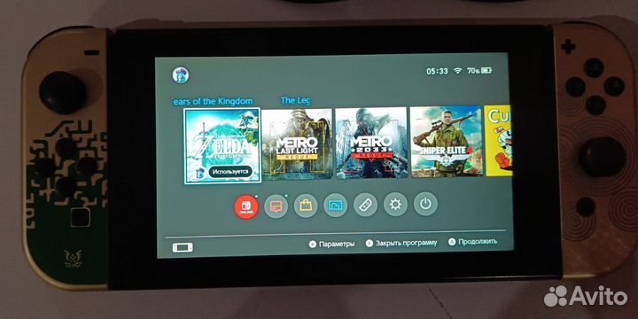 Прошитая Nintendo switch(чип) +128гб