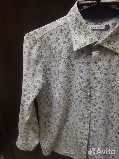 Рубашка для мальчика р. 134 10-12 лет