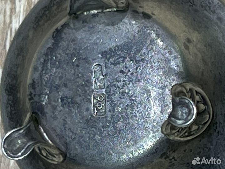 М.21395 Подсвечник Серебро 875пр 16гр