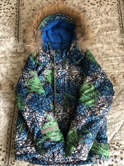 Куртка зимняя для мальчика, 134-140