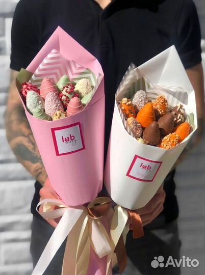 Букеты из клубники в шоколаде с доставкой