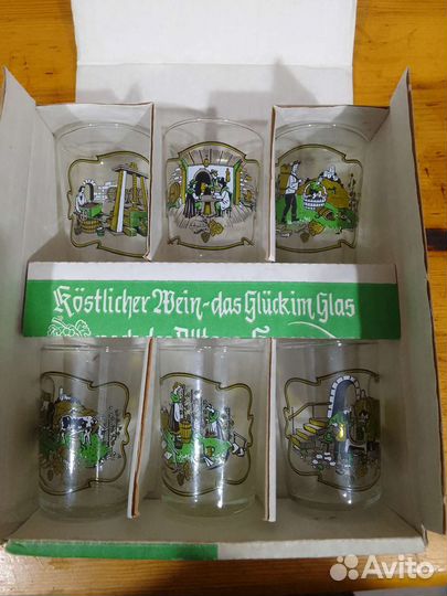 Набор рюмок гдр