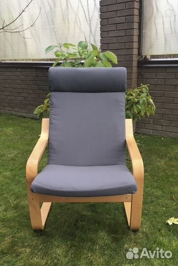 Новый чехол для кресла поэнг, Пелло (IKEA)
