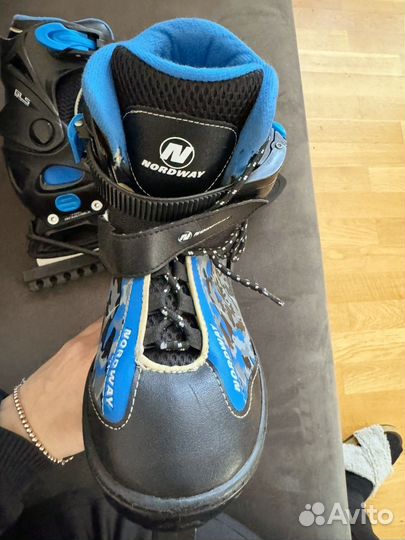 Коньки раздвидные детские 34-37