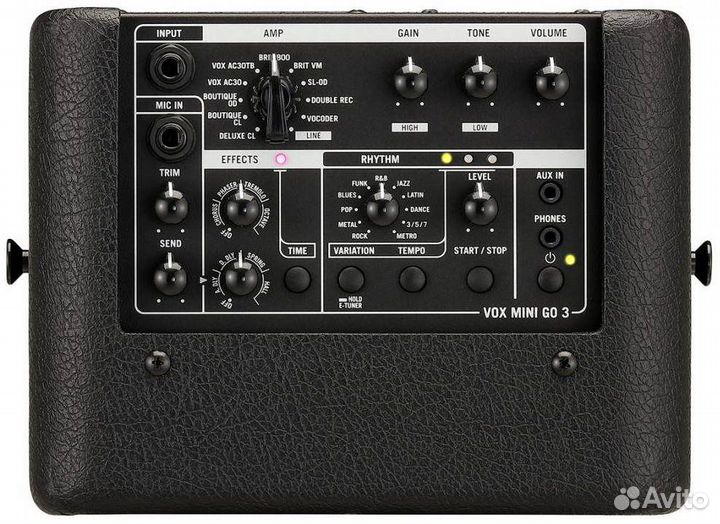 Портативный комбоусилитель Vox mini GO 3