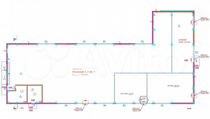Торговая площадь, 128.7 м²