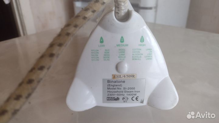 Утюг Binatone (нерабочий)