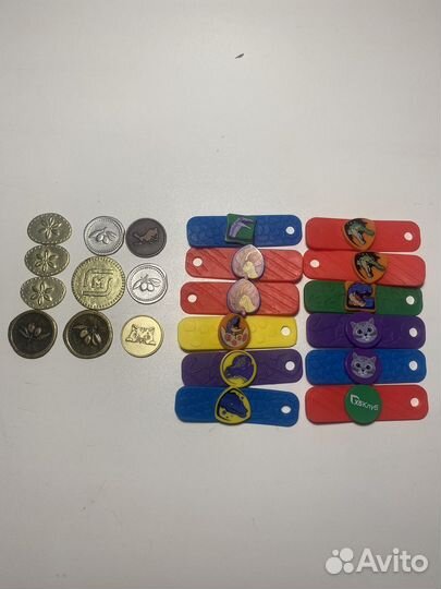 Монеты магнитного моря/ Пятёрочка динозавры