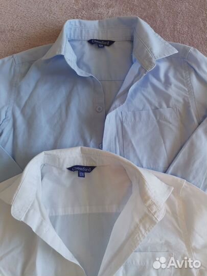 Рубашки школьные для мальчика 122-128