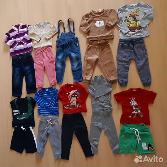 Вещи пакетом на мальчика 92р. H&M