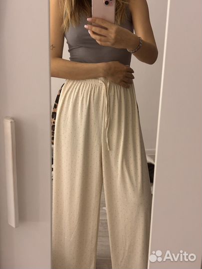 Штаны со стразами