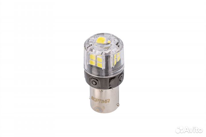 Лампы P21W Optima Premium LED оникс 5000К (2шт)