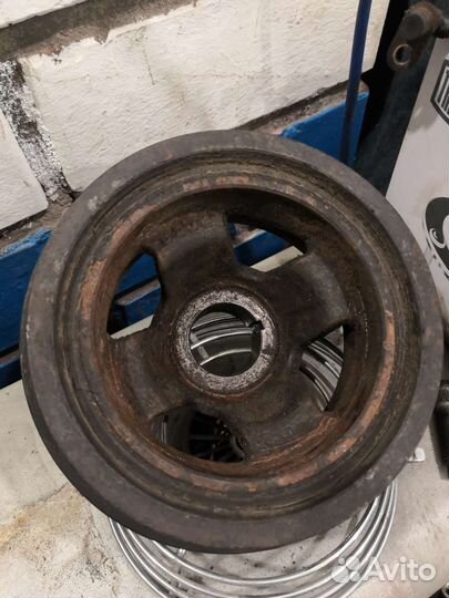 Шкив коленвала ssangyong actyon дизель 2.0