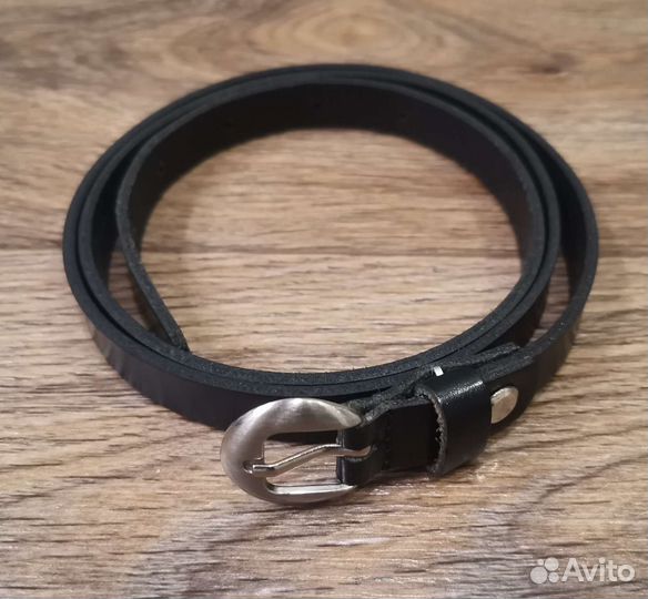 Ремешок кожаный ширина 1,5 см