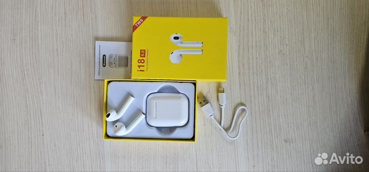 Беспроводные наушники i18 5.0 tws