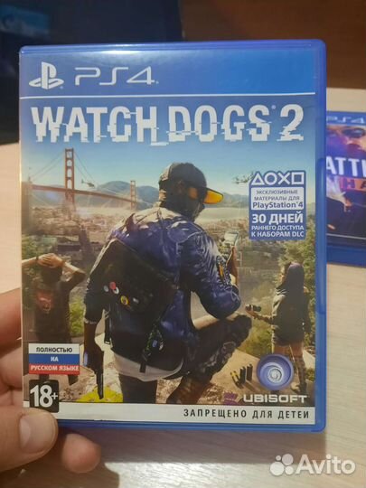 Игры для приставок ps4 Watch Dogs 2