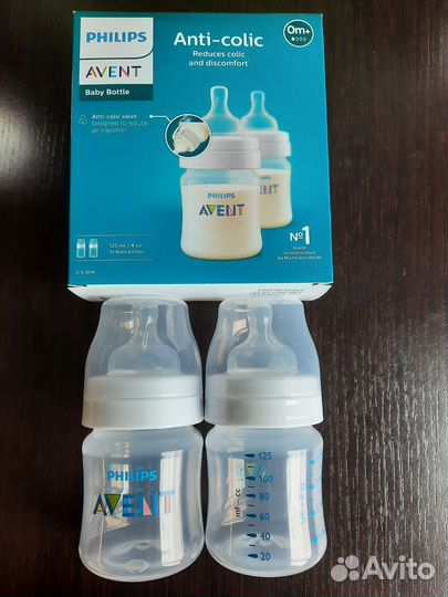 Бутылочки philips avent новые