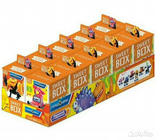 Sweet Box Турбозавры 10шт