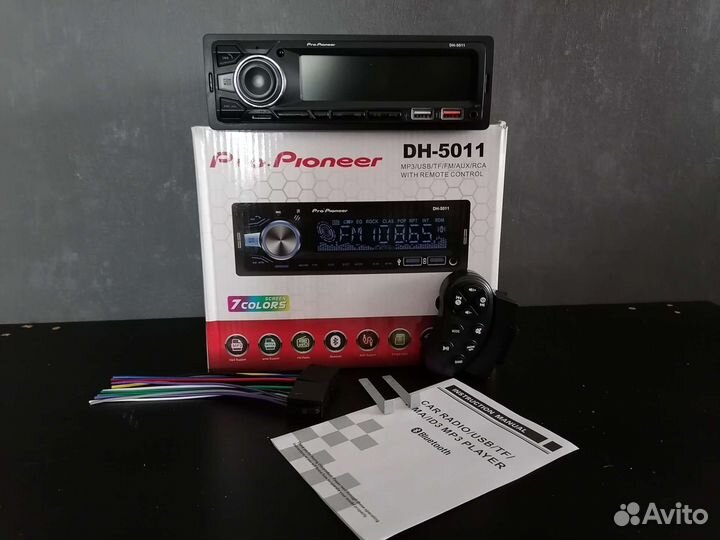 Магнитола Pioneer с Bluetooth