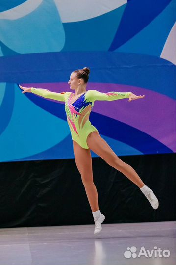 Купальник для гимнастики и спортивной аэробике