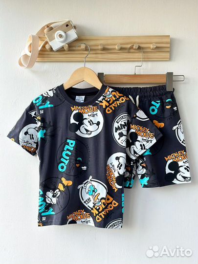 Костюм детский zara новый Плуто графитовый