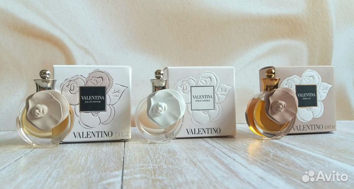 Миниатюры парфюмерии