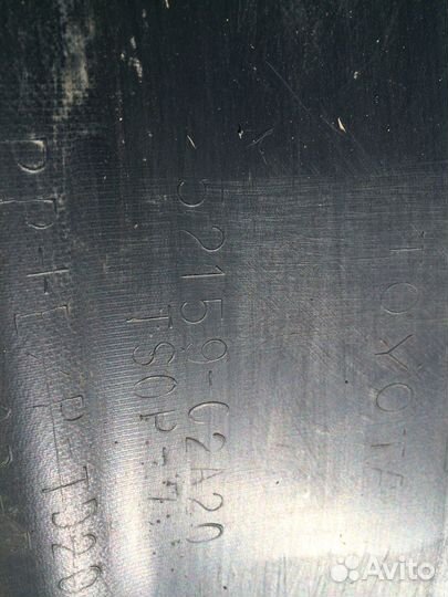 Бампер задний Тойота Королла 180куз 2016-2018год