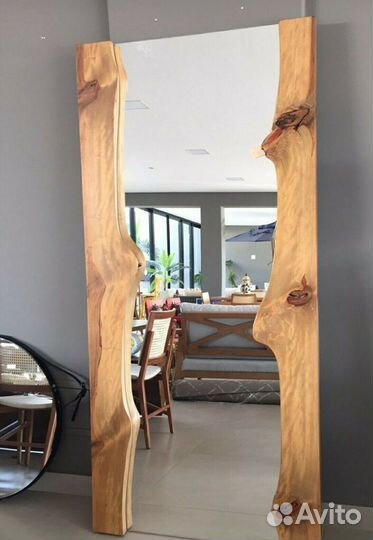 Зеркала с обрамлением из слэбов