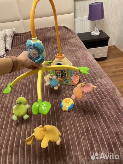 Мобиль музыкальный на кроватку