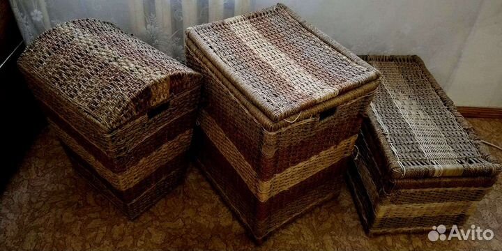 Корзина плетеная для хранения