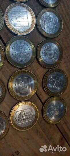 Коллекция 10 рублевых монет