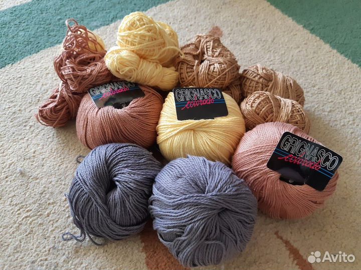 Продам остатки летней моточной европейской пряжи