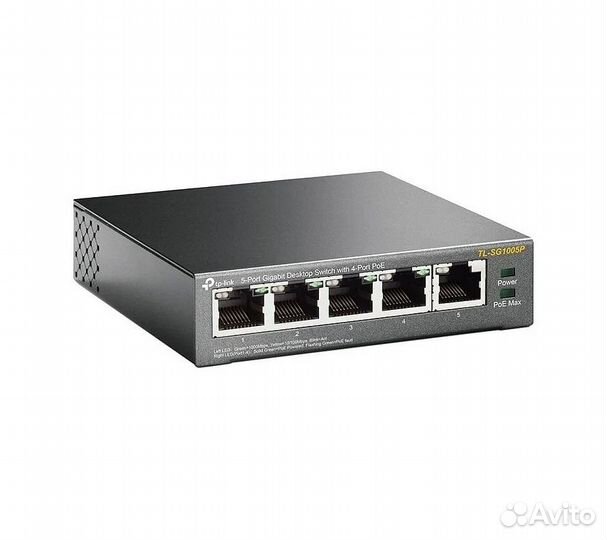 Коммутатор TP-Link TL-SG1005P неуправляемый