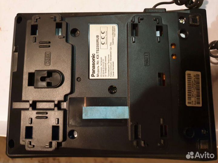 Стационарный телефон panasonic KX-TS2350RUB