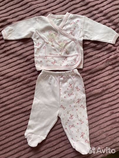 Костюм на выписку для девочки