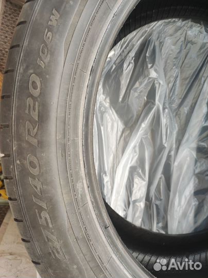 Pirelli P Zero 245/45 R20 и 275/40 R20