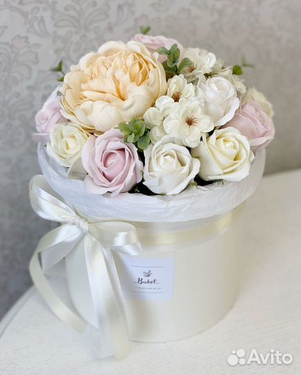 Букет букеты из мыла из мыльных роз