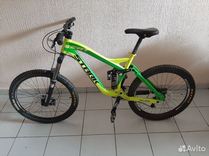 Двухподвесный велосипед stark beat PRO (2015)