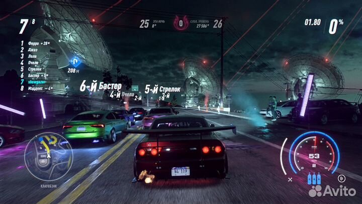 PS4 диск NFS (Need For Speed) Heat,новый,запечатан