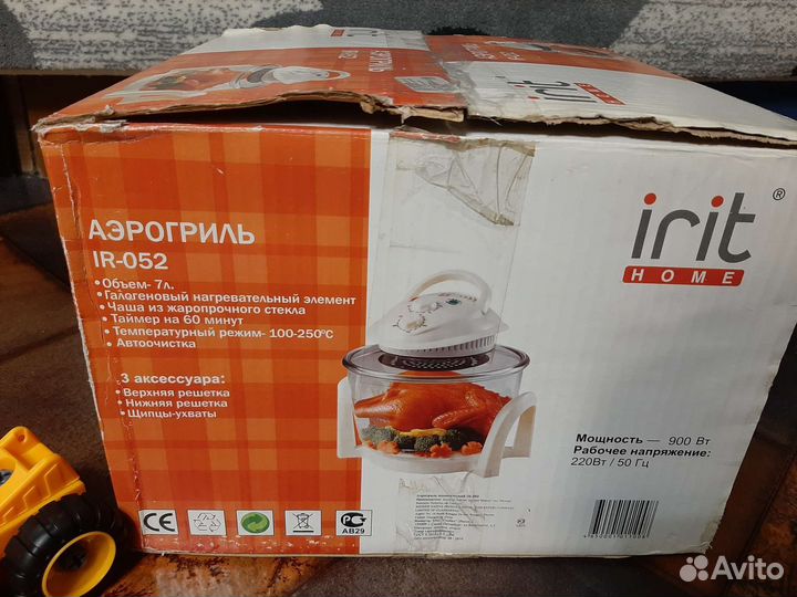 Аэрогриль IR-052 irit home новый