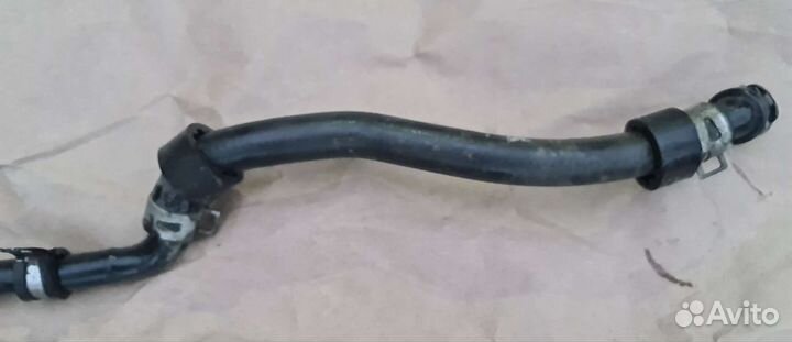 Патрубок радиатора левый Mercedes W212 6.3 AMG