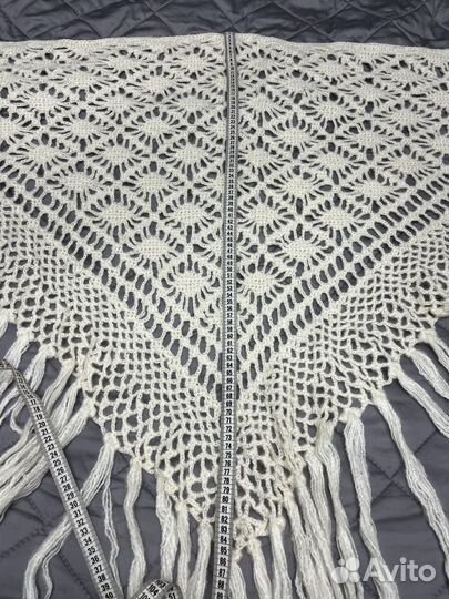 Шаль ажурная