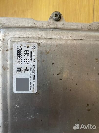 Базовый эбу DME BMW N55 12148610679