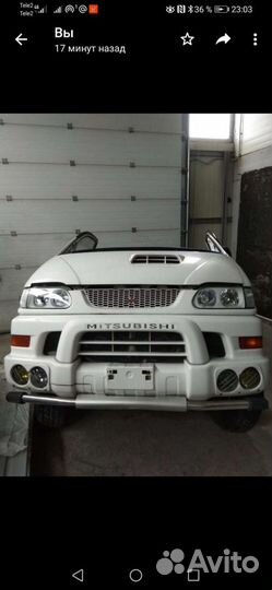 Блок фара митсубиси делика PE8W