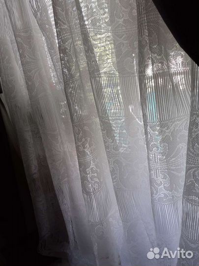 Тюль отрез 2,463,60м