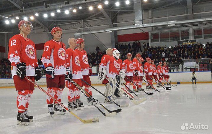 Клюшка с автографами Легенд хоккея