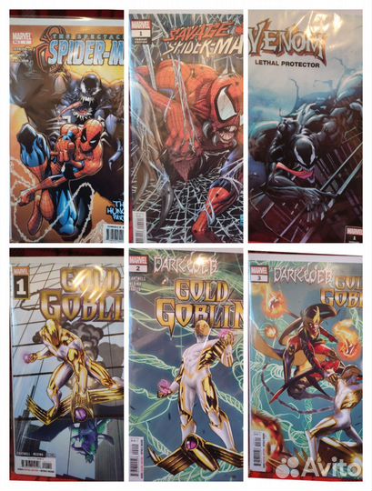 Комиксы Marvel на английском